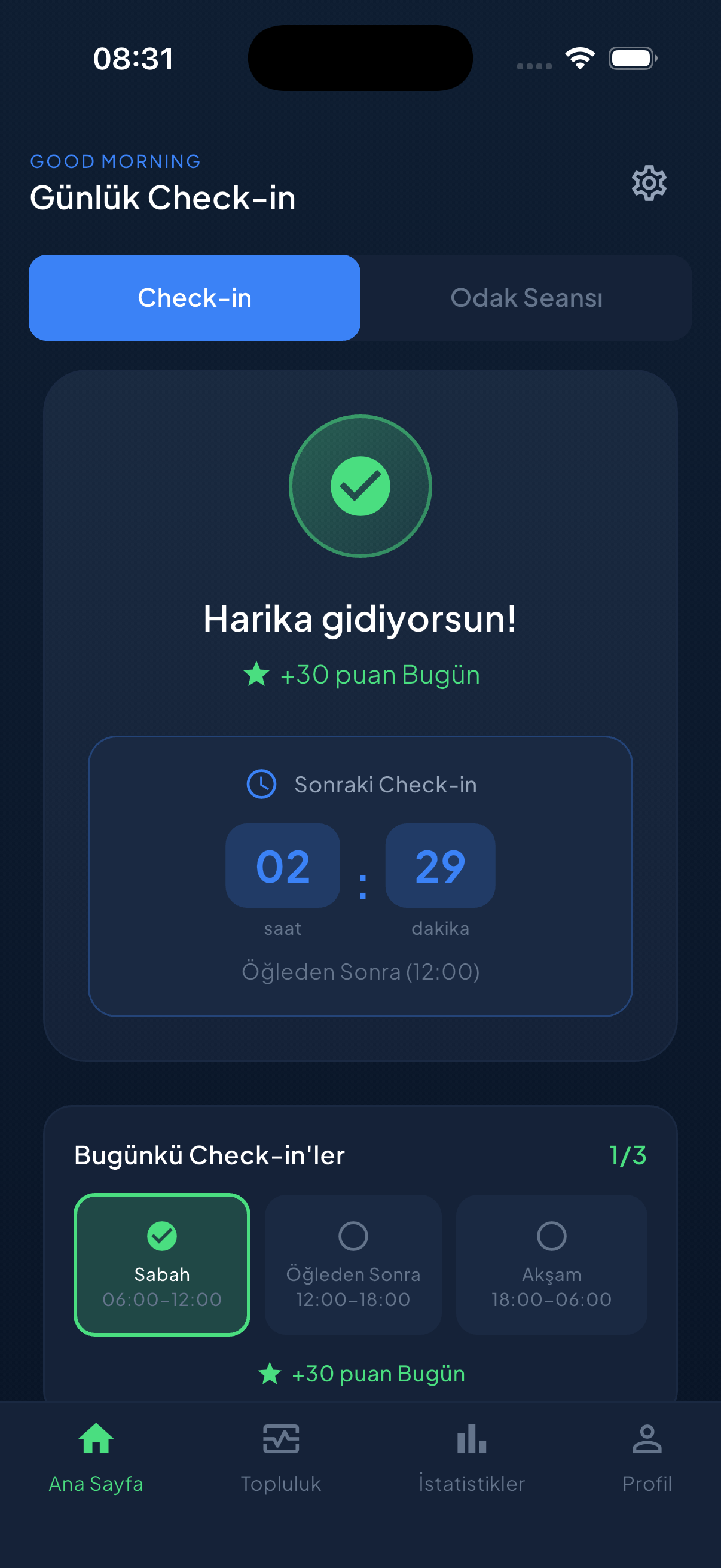 Unscrol screen time dashboard